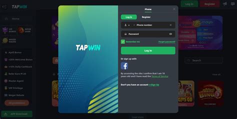 tapwin online casino login
